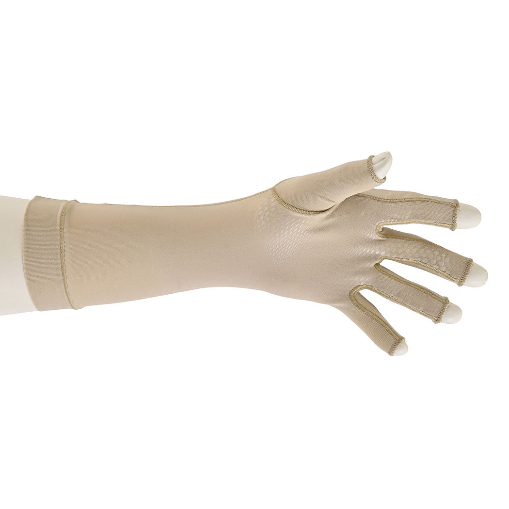 FULLSAND DERMA Guantes Antisolares Largo Unisex Con Protección Solar Certificada.