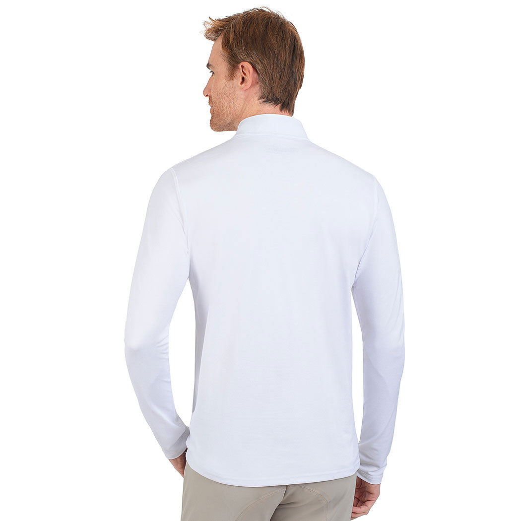 Fullsand Equs Playera Blanco De Hombre Para Entrenamiento Con UPF 50+