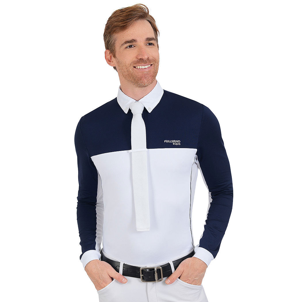 FULLSAND EQUS Polo Marino De Hombre Para Concurso Con UPF 50+