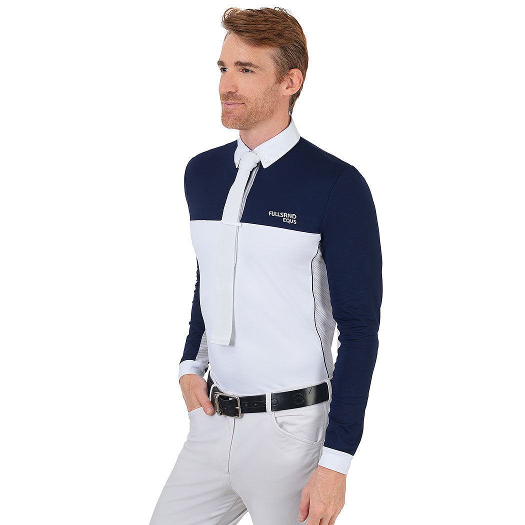 FULLSAND EQUS Polo Marino De Hombre Para Concurso Con UPF 50+
