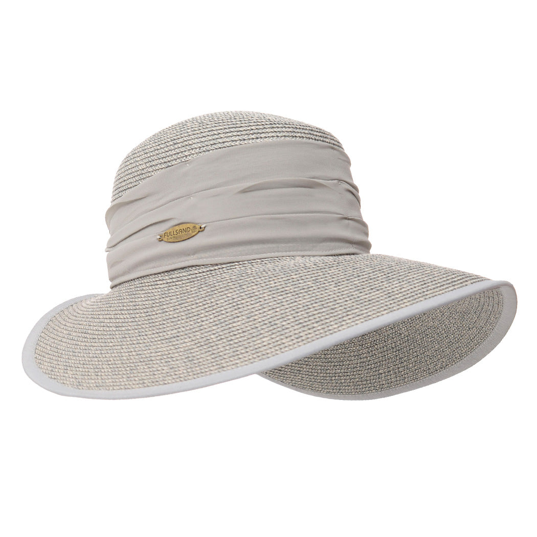 FULLSAND Sombrero Malvinas Mujer Con Protección Solar Certificada.