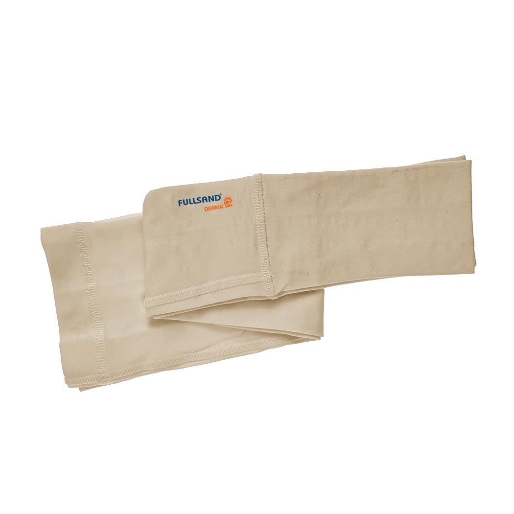 FULLSAND DERMA Mangas Antisolares Manga Larga Con Puño Unisex Con Protección Solar Certificada.
