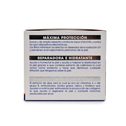 FULLSAND Derma Protector Solar Facial En Crema FPS 50+, Protección Solar Certificada 50 G.