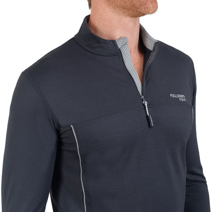 Fullsand Equs Playera Gris Acero De Hombre Para Entrenamiento Con UPF 50+