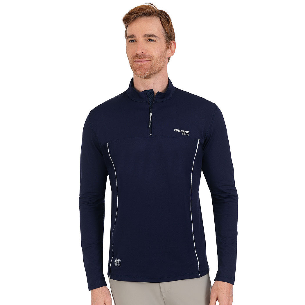 Fullsand Equs Playera Marino De Hombre Para Entrenamiento Con UPF 50+