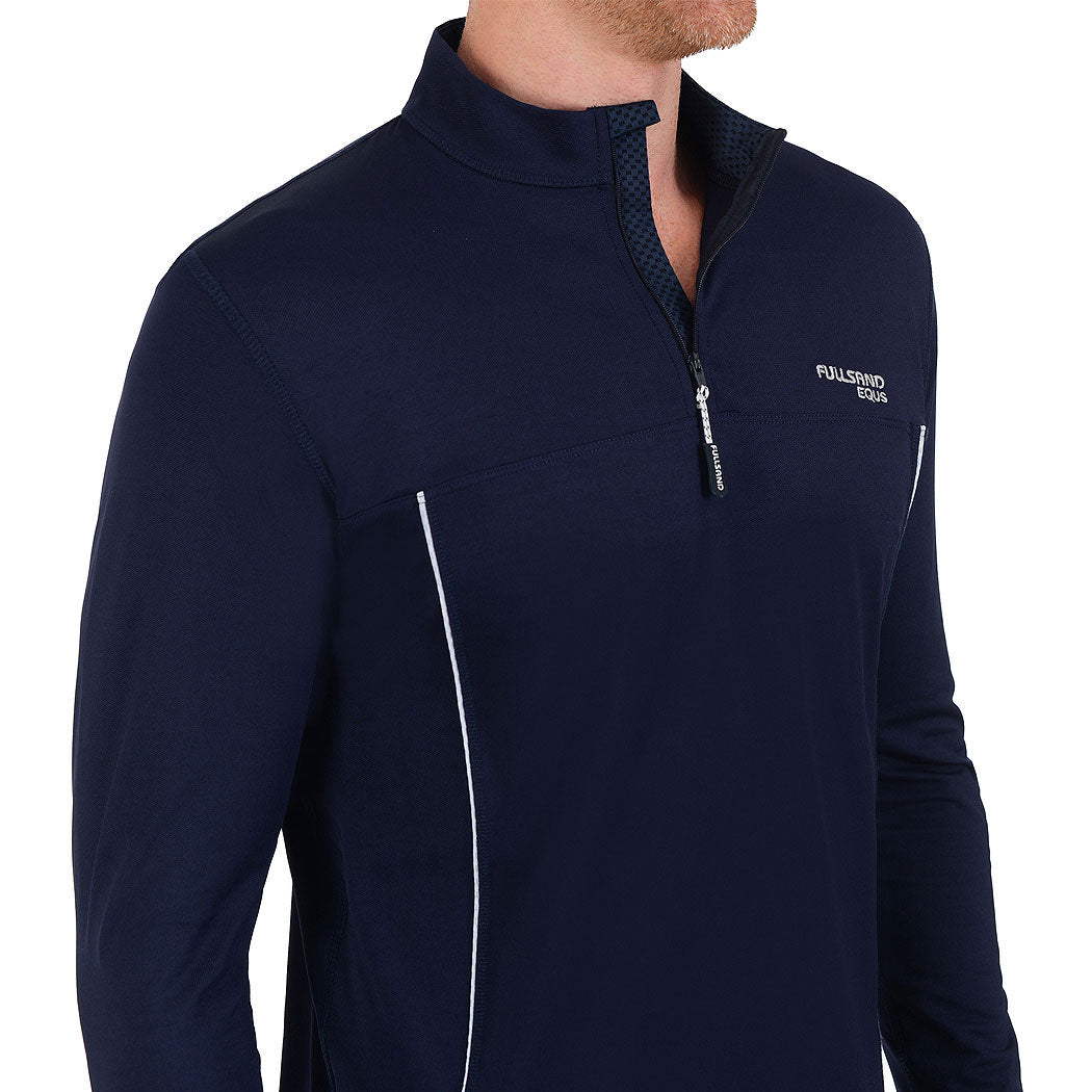 Fullsand Equs Playera Marino De Hombre Para Entrenamiento Con UPF 50+