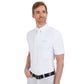 Fullsand Equs Men's White Competition Polo With UPF 50+