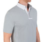 Fullsand Equs Men's Light Grey Competition Polo With UPF 50+