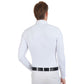 Fullsand Equs White Button Down Men's Competition Polo With UPF 50+