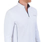Fullsand Equs Men's White Navy Competition Polo With UPF 50+