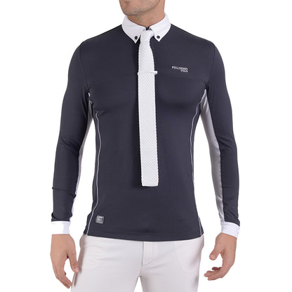 Fullsand Equs Polo Gris Acero De Hombre Para Concurso Con UPF 50+