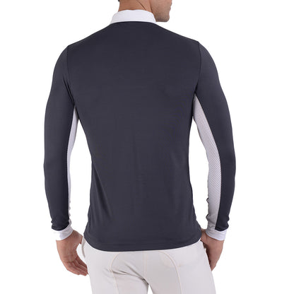 Fullsand Equs Polo Gris Acero De Hombre Para Concurso Con UPF 50+