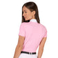 Fullsand Equs Women's Pink Competition Polo With UPF 50+