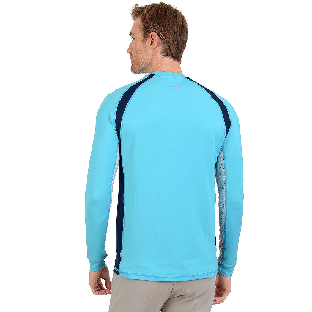 Fullsand Equs Playera Aqua De Hombre Para Entrenamiento Con UPF 50+