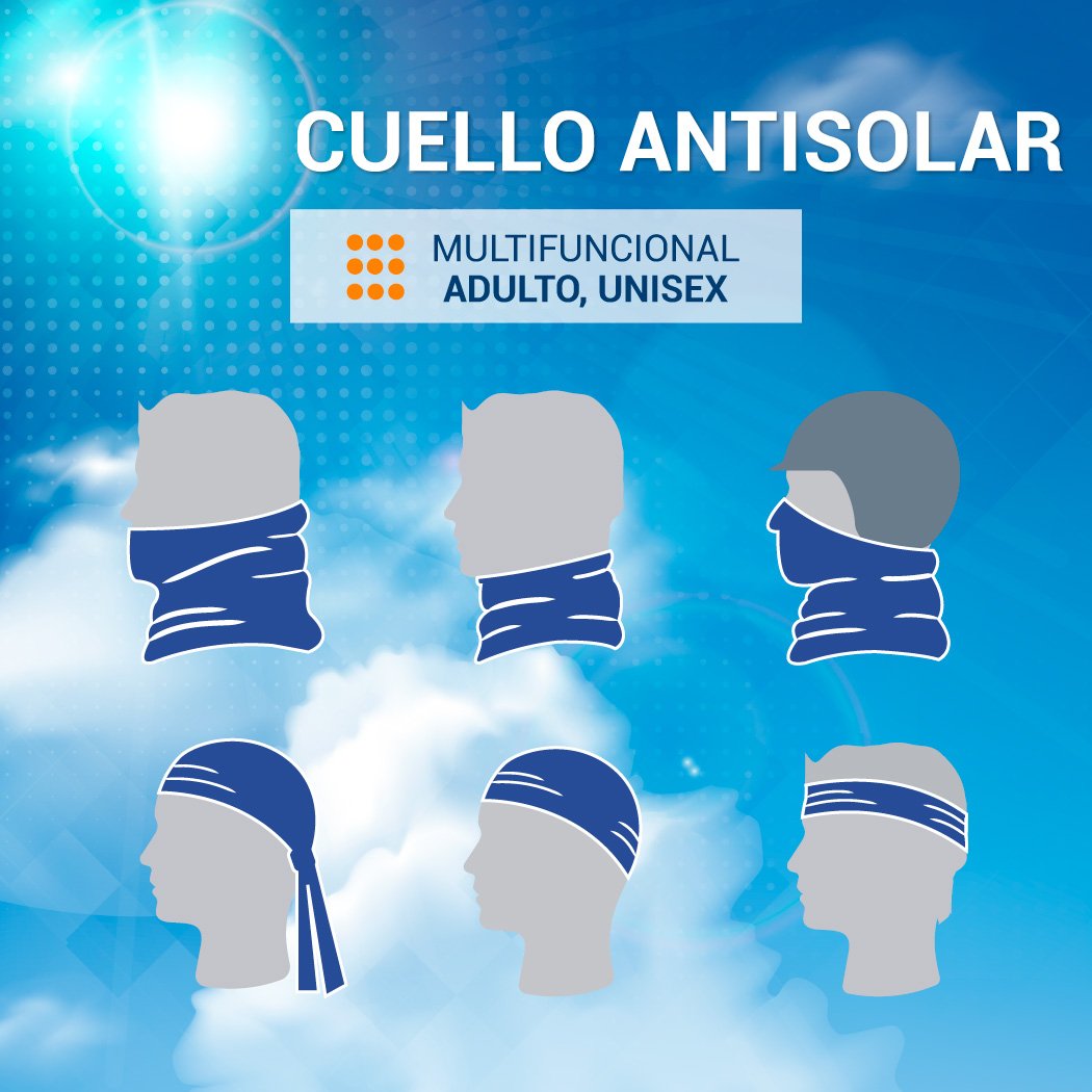 Fullsand Cuello Antisolar Unisex Multifuncional.