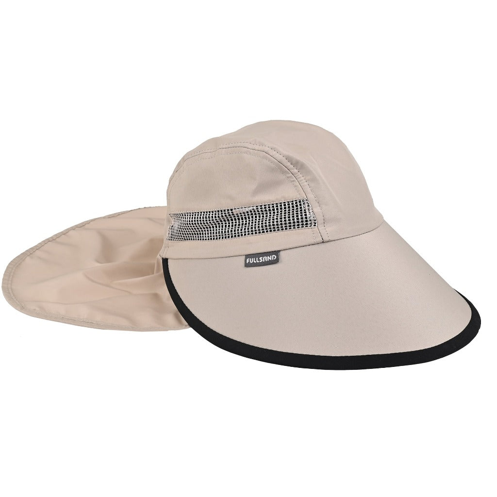 sombrero capa con protección solar mujer para la playa o tus actividades al aire libre con UPF50+ para dama unisex fullsand  